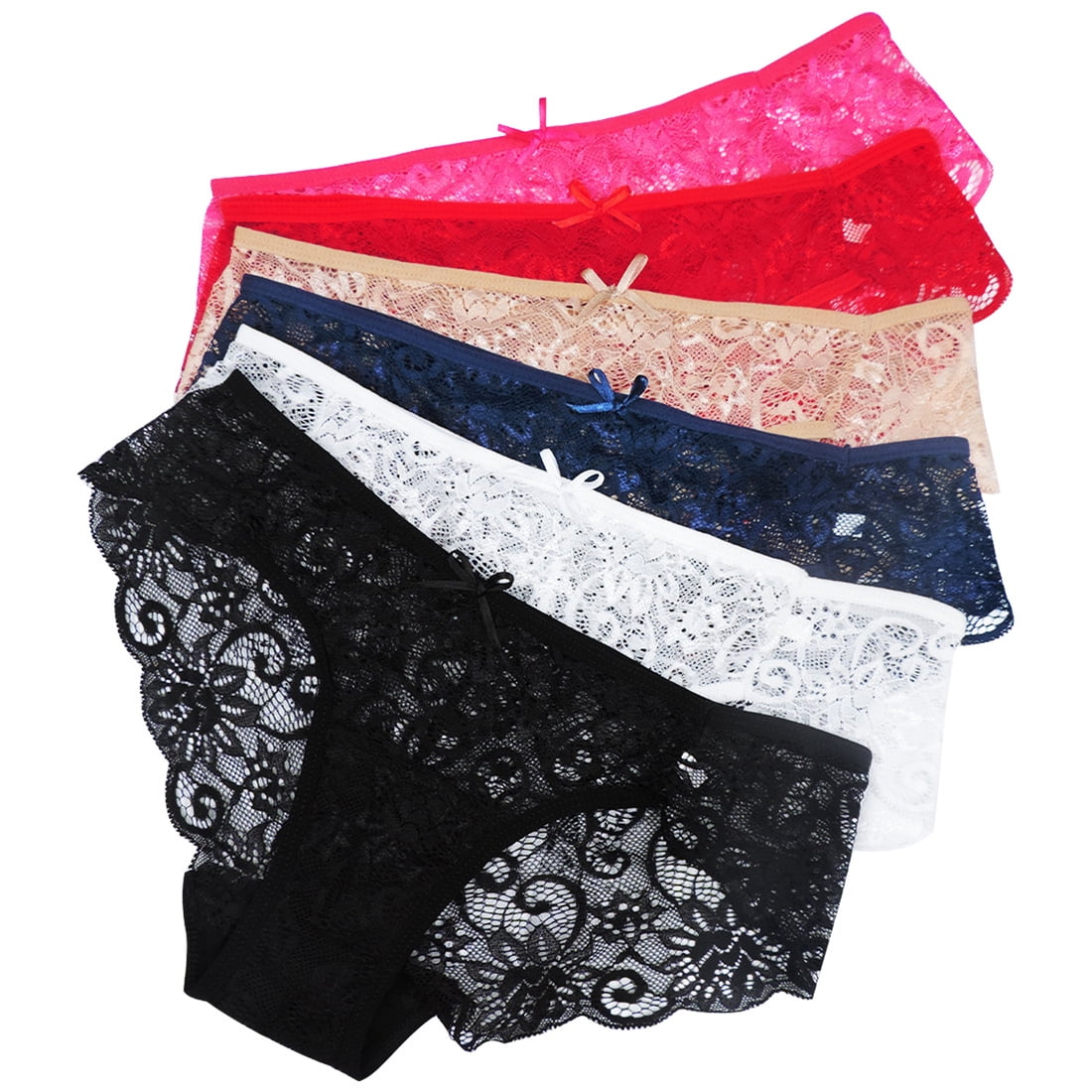 Lyacmy Sexy Lace Underwear for Women, Invisible Seamless Cotton Pantie Lyacmy Sexy Lace Underwear for Women, Invisible Seamless Cotton Pantie