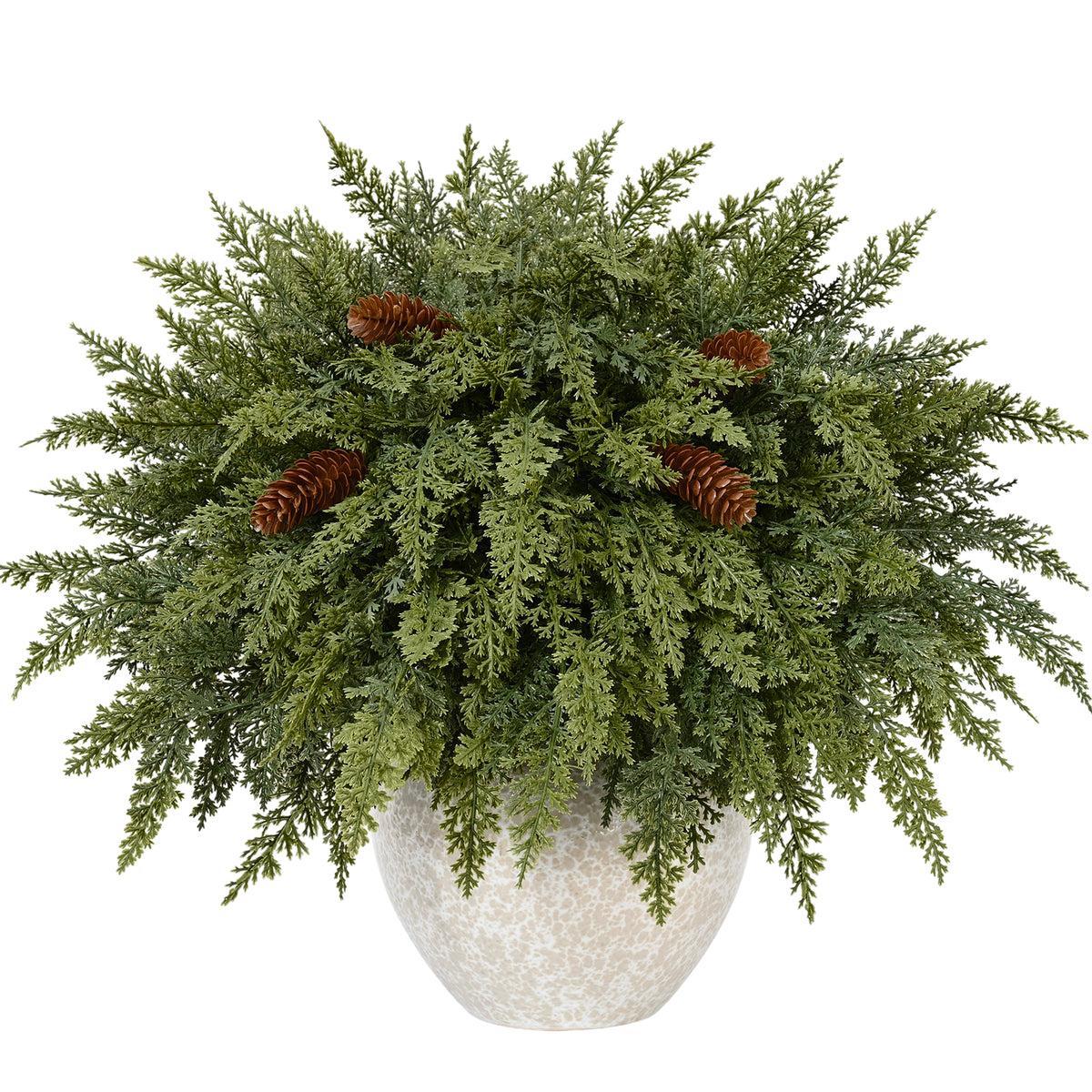 Yastouay 12 Pcs Artificial Norfolk Pine Branches 18" Realistic Christmas Pine Picks for Diy Wreath Garland Fillers Christmas Decor