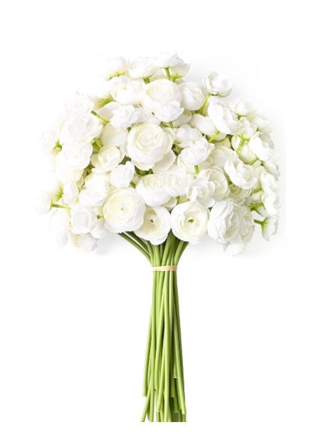 Yastouay Ranunculus Artificial Flowers,18 Pcs Faux Silk Mini Peonies Bulk Flowers for Vase,Wedding Flowers Bouquet for Table Centerpieces Arrangement