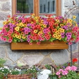 Yastouay Artificial Flowers for Outdoors, UV Resistent Faux Outdoor Plants for Outside Spring Summer Decor