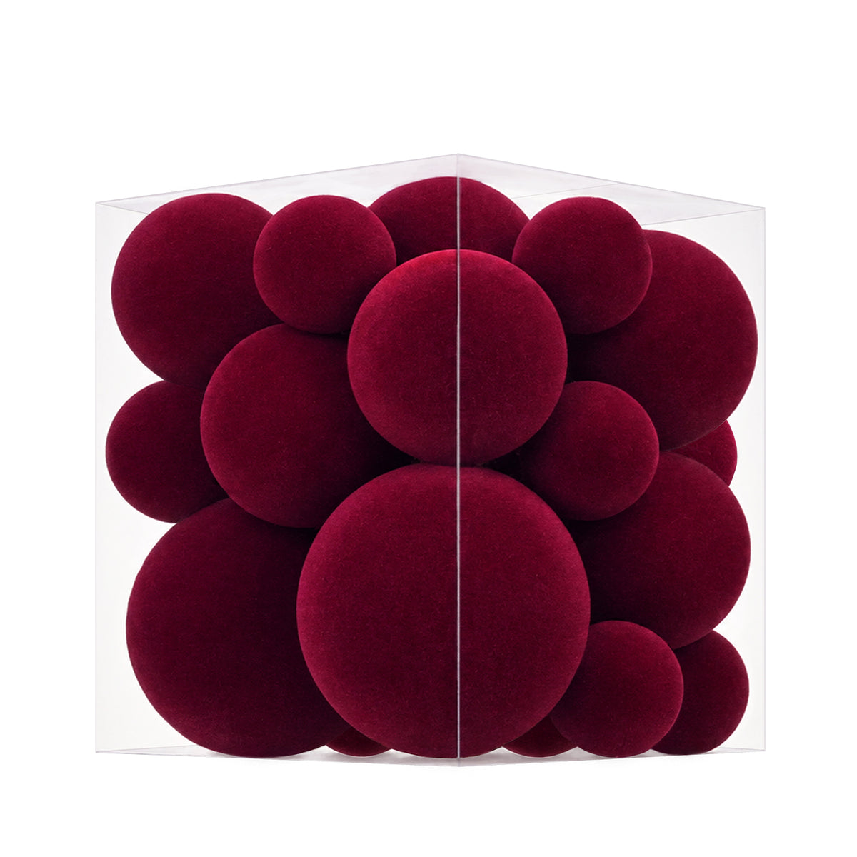 Yastouay 23 Pcs Christmas Ball Ornaments Set,Mix Size Red Velet Shatterproof Christmas Ball Hanging Xmas Tree for Christmas Decorations