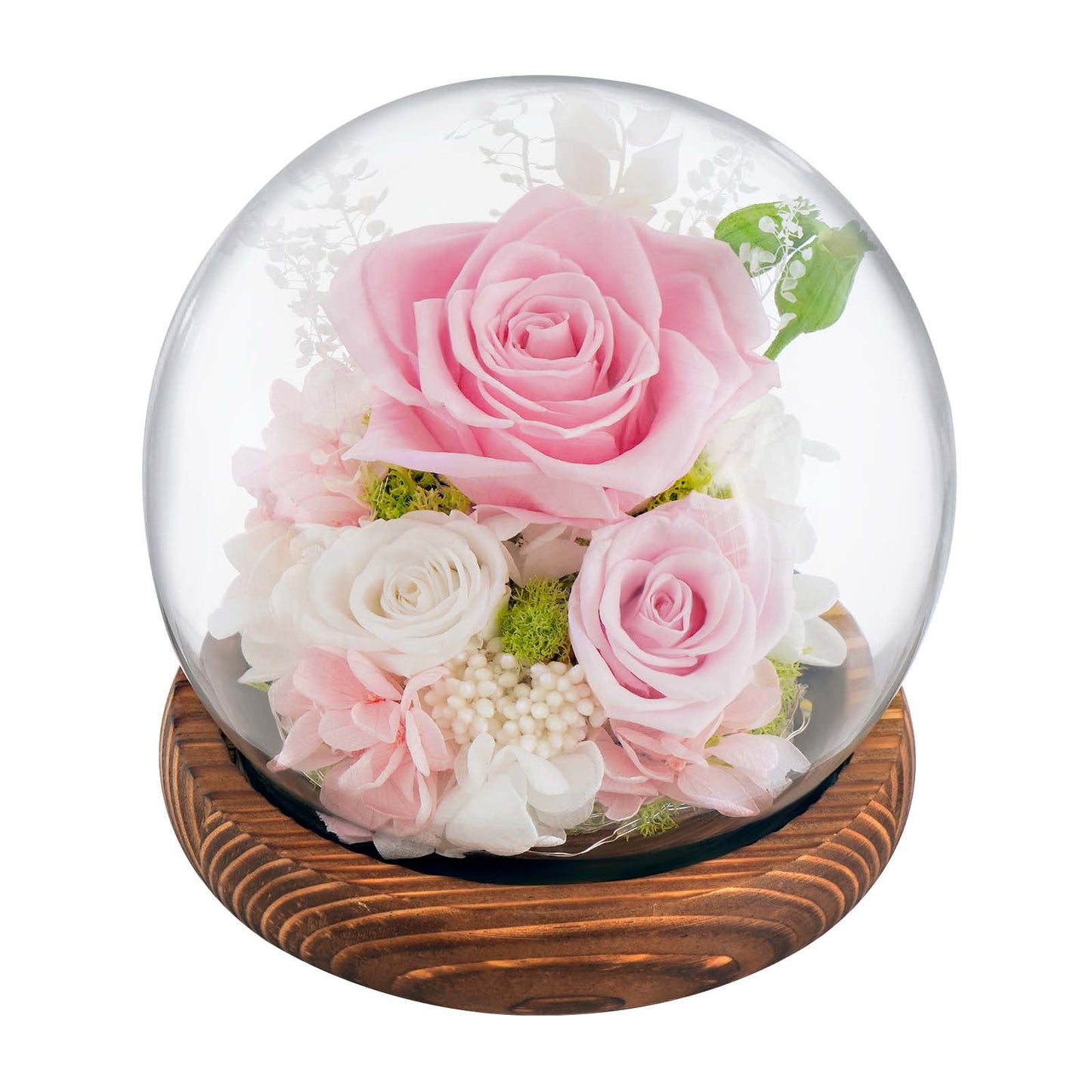 Waipfaru Preserved Fresh Flowers,Eternal Rose in Glass Dome,Forever Rose Flowers,Mother’s Day Gifts for Mom Grandma Wife