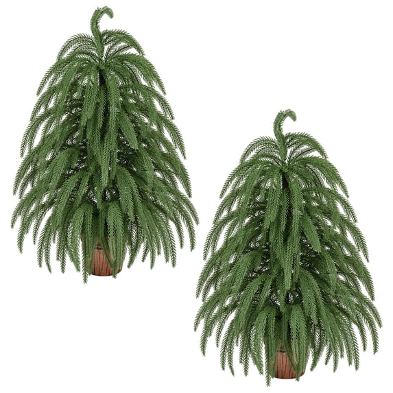 Yastouay 2FT Artificial Christmas Trees 1Pcs Fake plants for Xmas Decor Indoor Outdoor